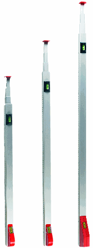 Nedo 5m Messfix Telescopic Measuring Stick Rod Metric Imperial 
