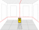PLS2 Self Levelling Handheld Laser Level & Plumb