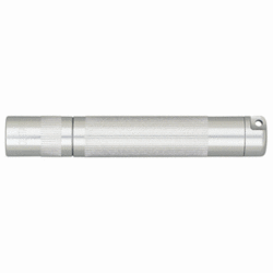 Solitaire Torch (Silver) - Single AAA Cell - In Presentation Box