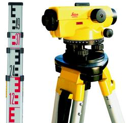 Leica Runner 20 / 24 Automatic Optical Level KIT (Includes Runner / Tripod / Levelling Staff)