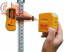 PLS2E Self Leveling Laser Line Tool With Detector / Pacific Laser PLS2E Hand Held Laser Line Tool including PLSLD Laser Detector